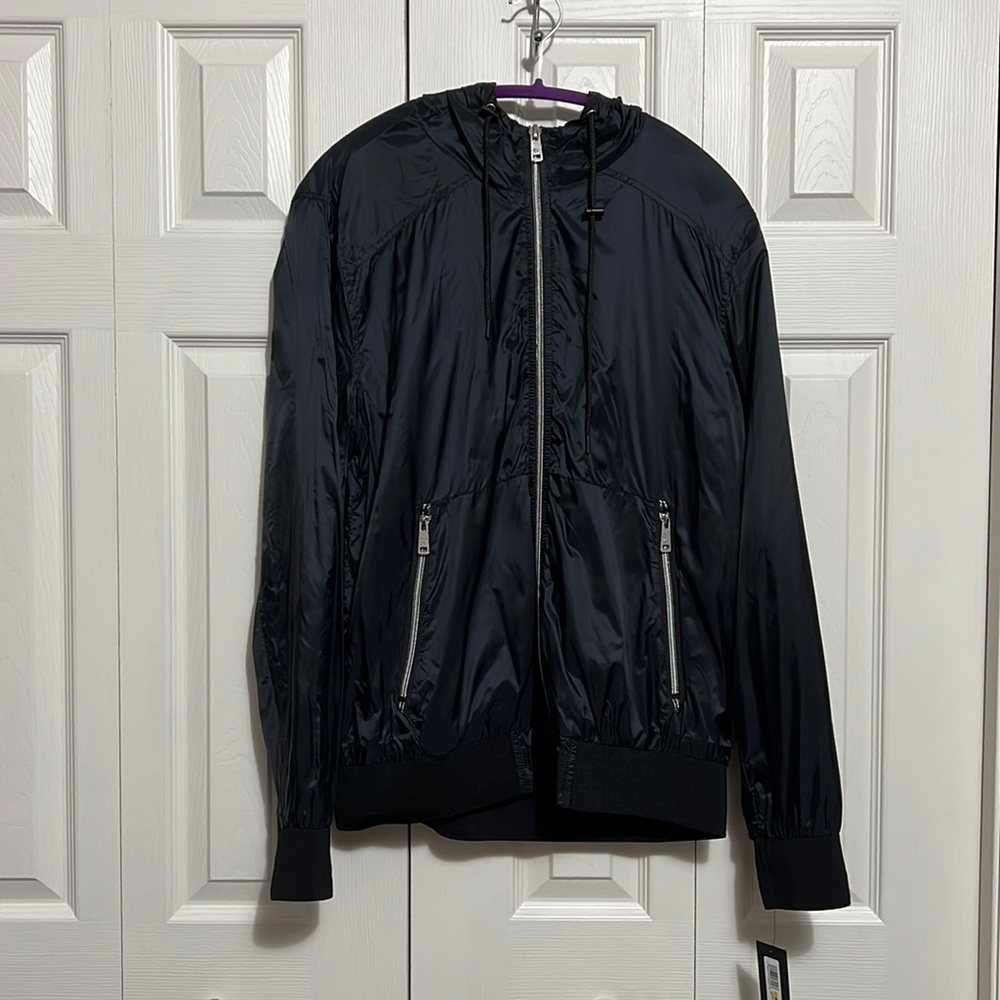 Kenneth Cole New York Mens Black Jacket